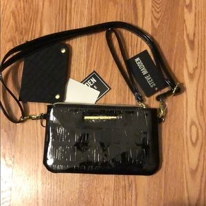 NWT Steve Madden clutch with portable charger